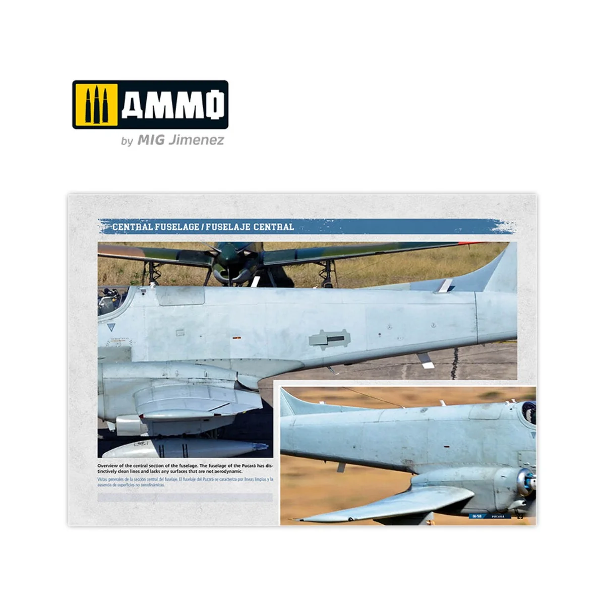 IA-58 Pucará - VISUAL MODELERS GUIDE (English, Castellano) - AMMO b...