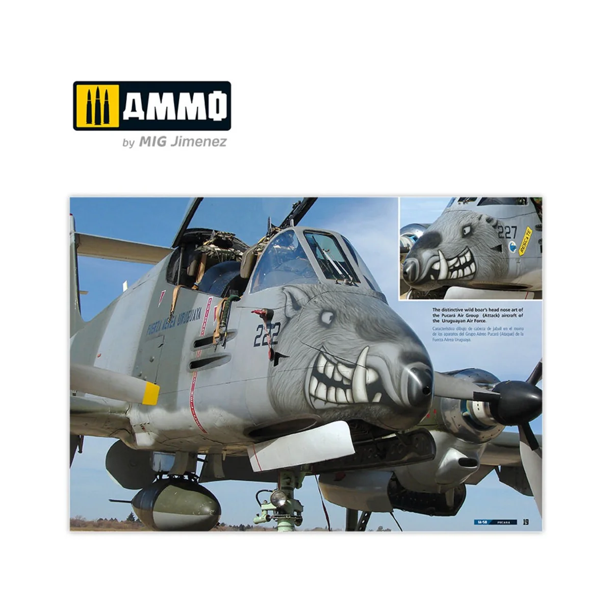 IA-58 Pucará - VISUAL MODELERS GUIDE (English, Castellano) - AMMO b...