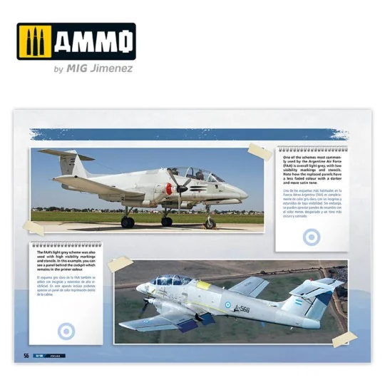 IA-58 Pucará - VISUAL MODELERS GUIDE (English, Castellano) - AMMO b...