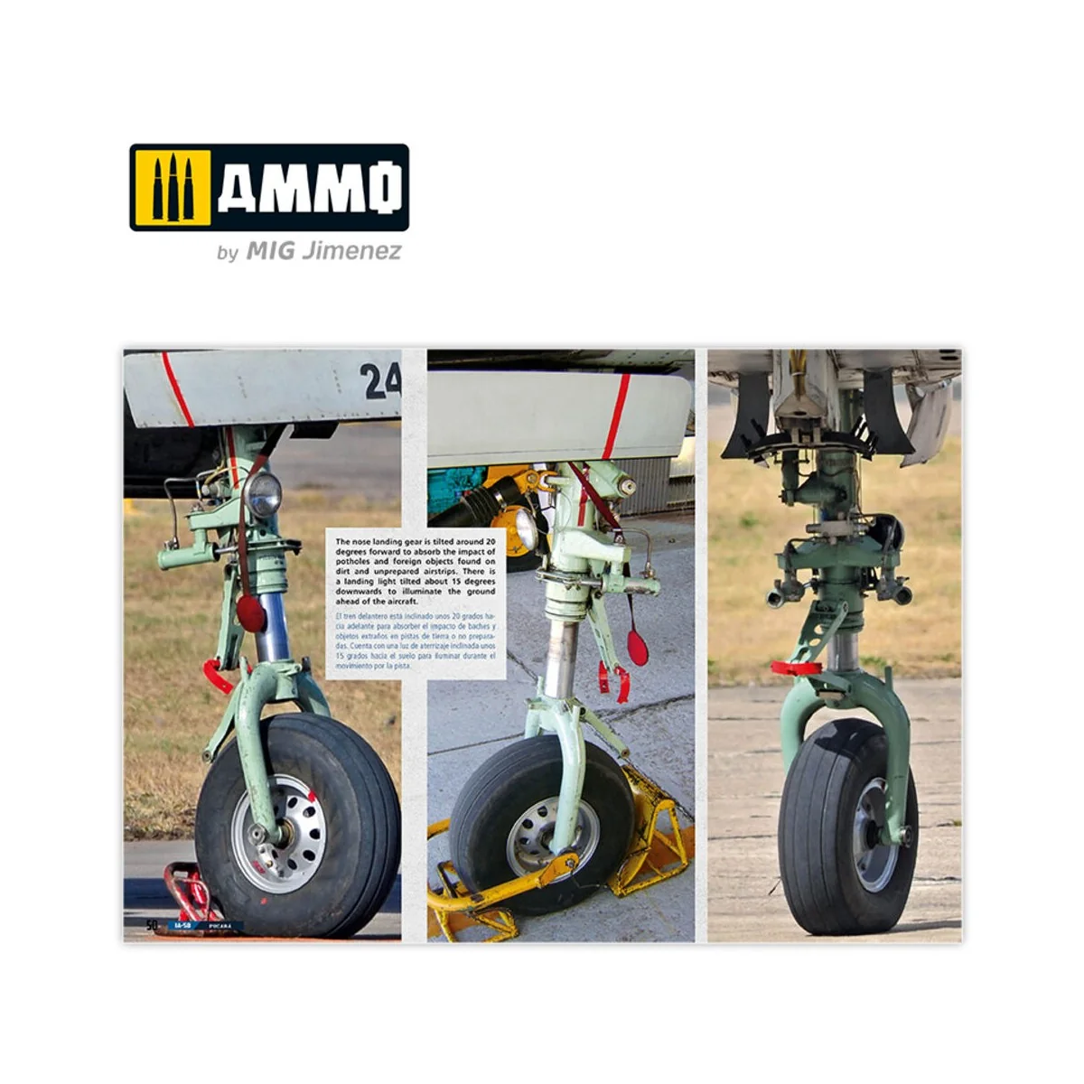 IA-58 Pucará - VISUAL MODELERS GUIDE (English, Castellano) - AMMO b...