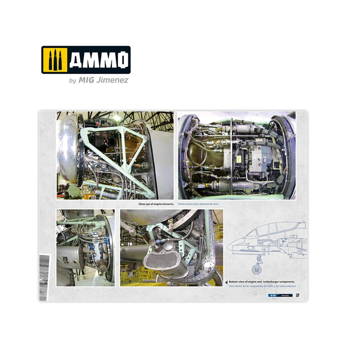 IA-58 Pucará - VISUAL MODELERS GUIDE (English, Castellano) - AMMO b...