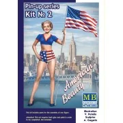 Pin-up series, Kit No.2 Betty - Master Box Ltd. 24002
