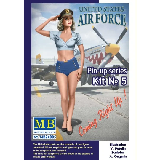 Pin-up series,Kit No.5 Patty - Master Box Ltd. 24005