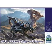 World of Fantasy.Graggeron & Halseya, 1/24 - Master Box Ltd. 24007