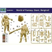 World of Fantasy. Giant.Bergtroll - Master Box Ltd. 24014