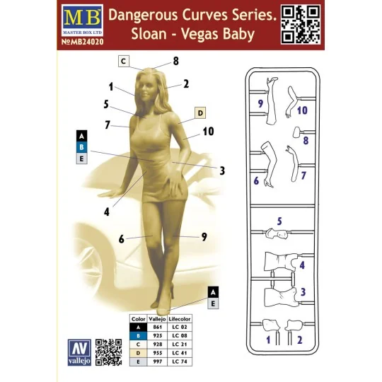 Sloan-Vegas Baby, 1/24 - Master Box Ltd. 24020