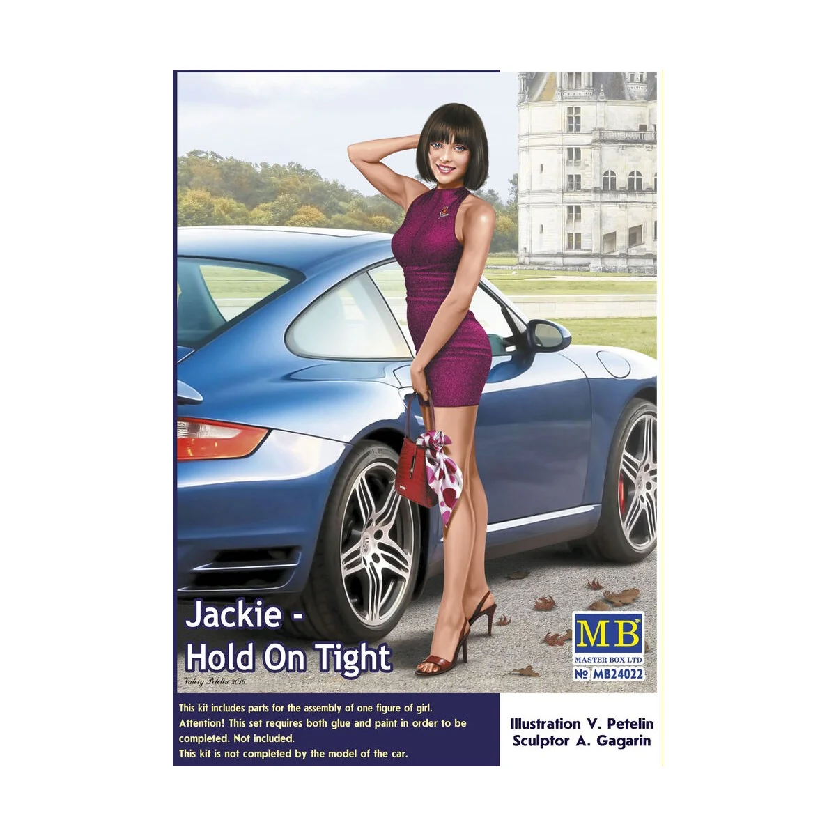 Jackie-Hold On Tight, 1/24 - Master Box Ltd. 24022 Jackie-Hold On Tight, 1/24 - Master Box Ltd. 24022