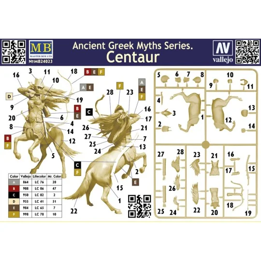 Centauer, 1/24 - Master Box Ltd. 24023