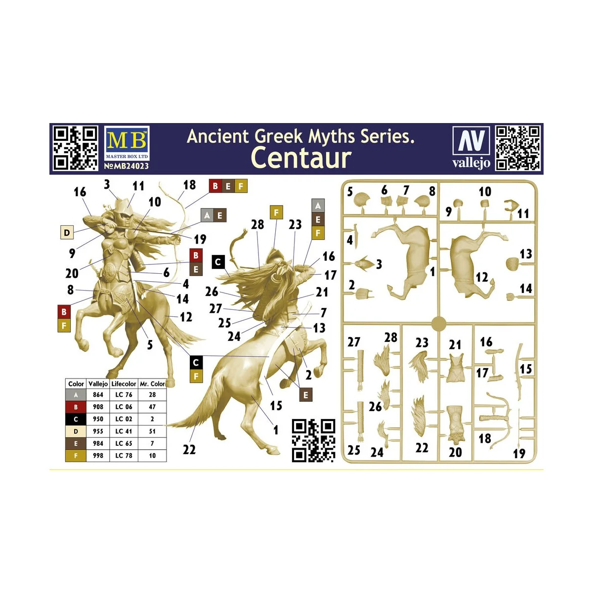 Centauer, 1/24 - Master Box Ltd. 24023