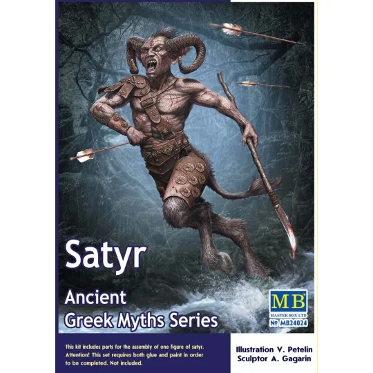 Ancient Greek Miths Series, Satyr, 1/24 - Master Box Ltd. 24024