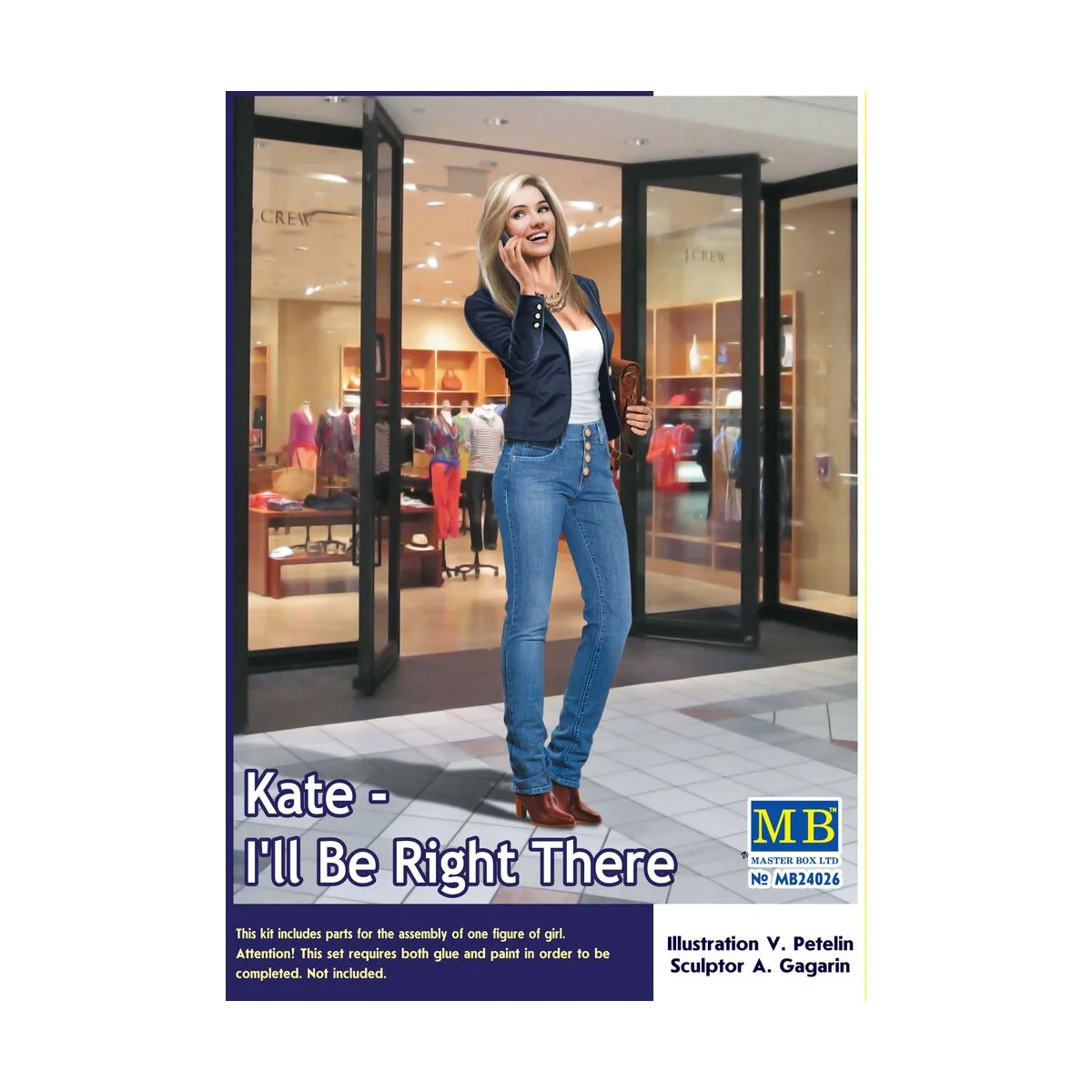 Kate I'II Be Right There, 1/24 - Master Box Ltd. 24026 Kate I'II Be Right There, 1/24 - Master Box Ltd. 24026