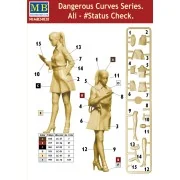 Ali- Status Check, 1/24 - Master Box Ltd. 24028 Ali- Status Check, 1/24 - Master Box Ltd. 24028