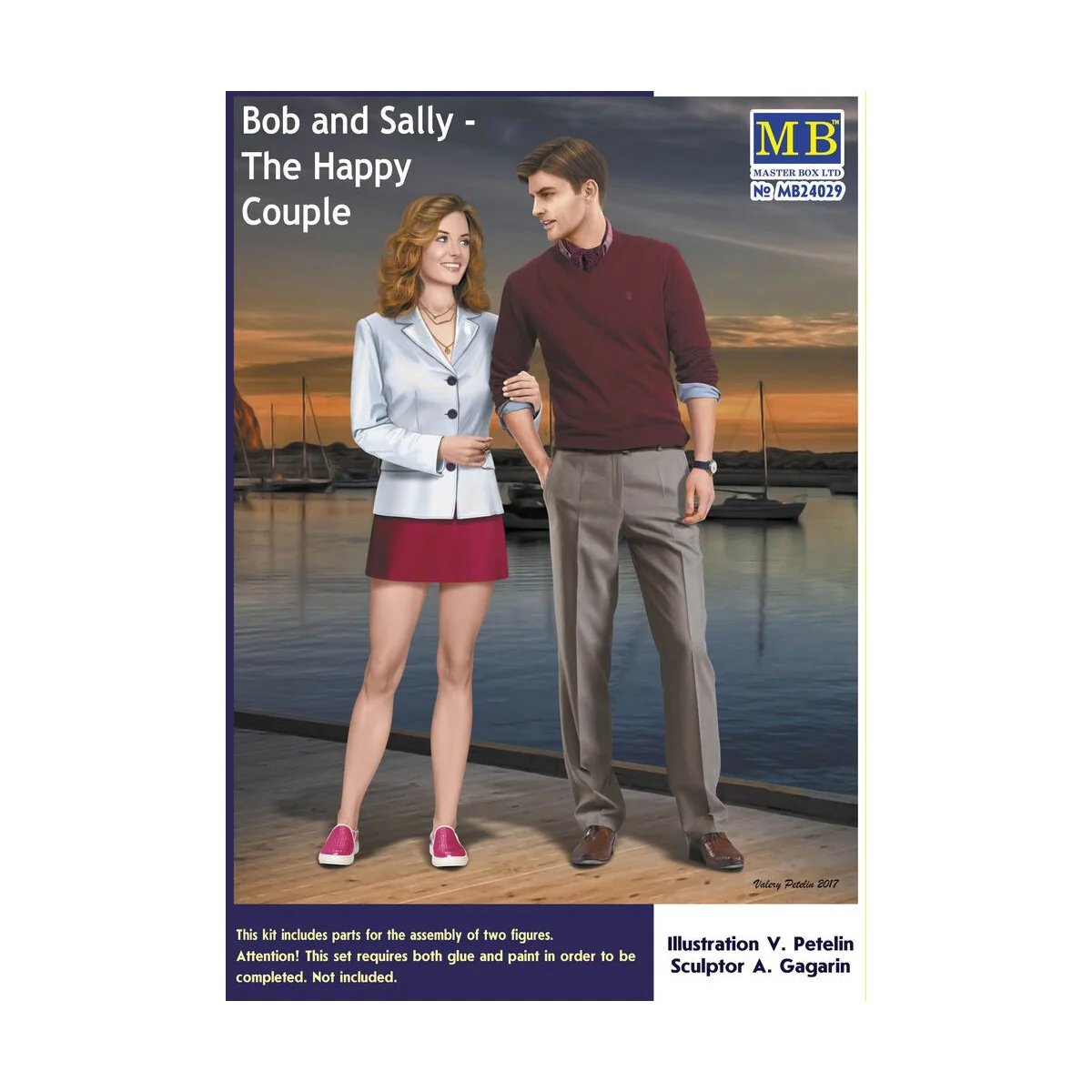 Bob and Sally, 1/24 - Master Box Ltd. 24029 Bob and Sally, 1/24 - Master Box Ltd. 24029