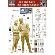 Bob and Sally, 1/24 - Master Box Ltd. 24029 Bob and Sally, 1/24 - Master Box Ltd. 24029