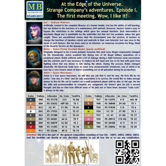 Wow, I like it!, 1/24 - Master Box Ltd. 24031