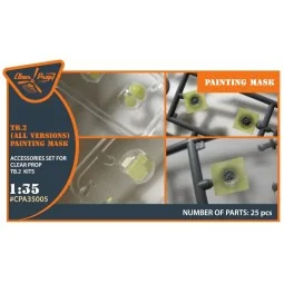 TB.2 painting mask for CP kits, 1/35 - Clear Prop Accessories CPA35005