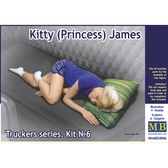 Truckers series.Kitty(Princess) Jemes, 1/24 - Master Box Ltd. 24046
