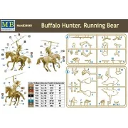 Buffalo Hunter. Running Bear, 1/24 - Master Box Ltd. 24048