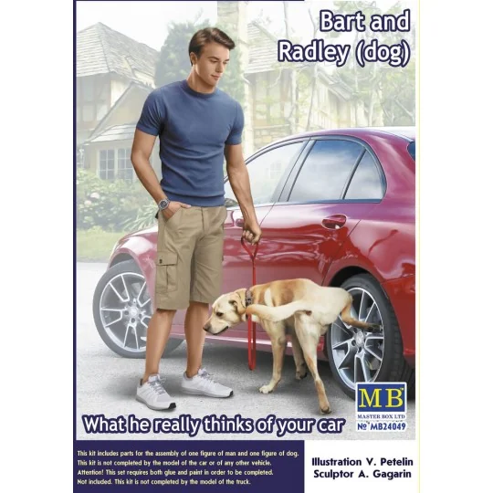 Bart and Radley (dog) What he really thinks of your car, 1/24 - Mas...
