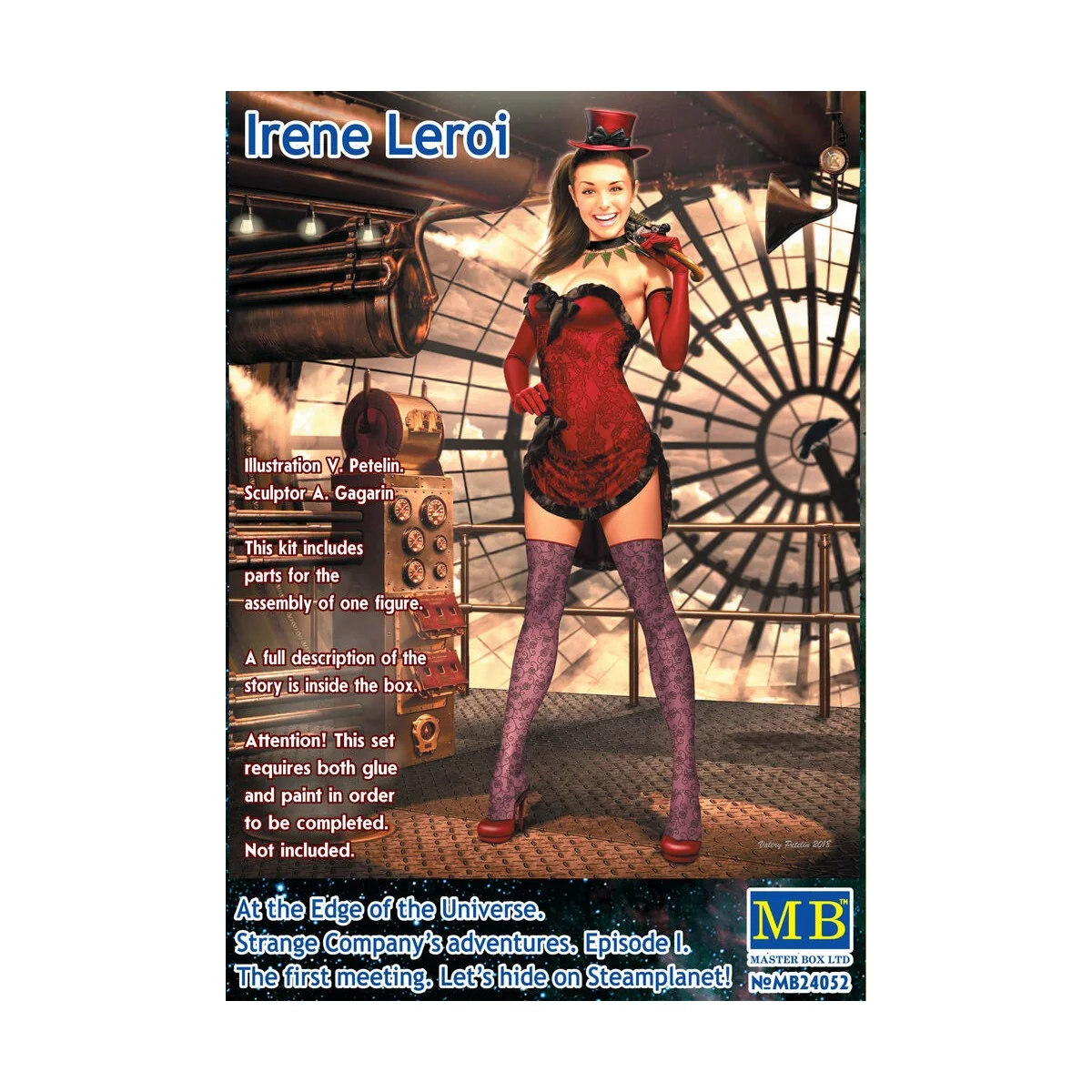 Irene Leroi, 1/24 - Master Box Ltd. 24052 Irene Leroi, 1/24 - Master Box Ltd. 24052