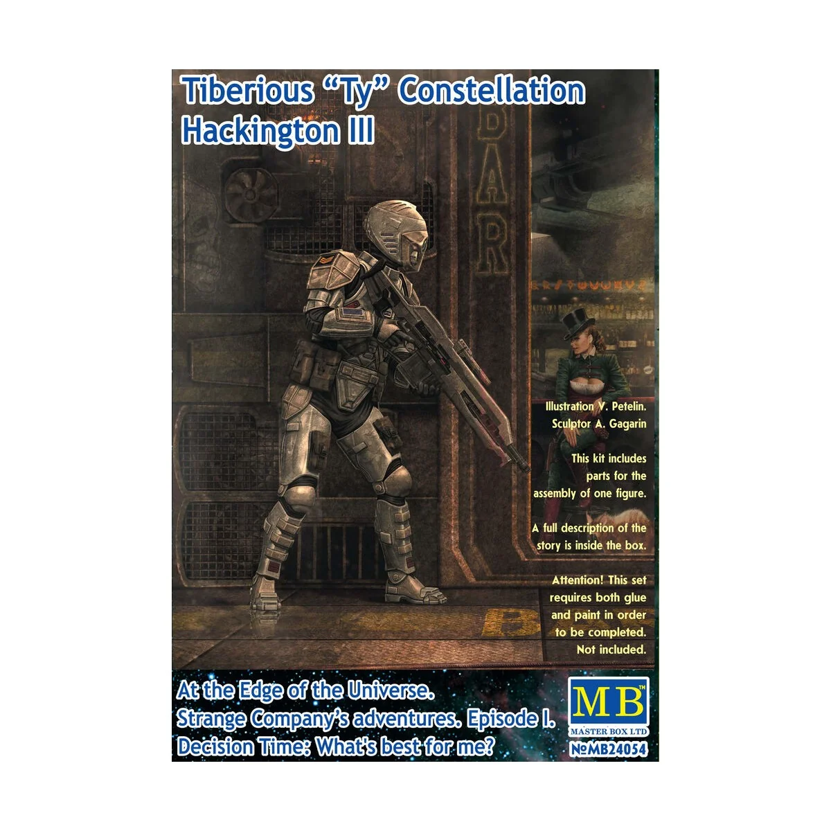 Tiberius"TY"Constellation Hackington III, 1/24 - Master Box Ltd. 24054