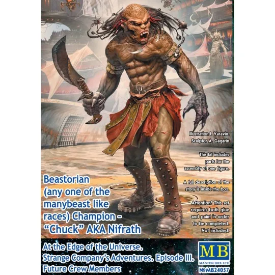 Chuck AKA Nifrath, 1/24 - Master Box Ltd. 24057 Chuck AKA Nifrath, 1/24 - Master Box Ltd. 24057