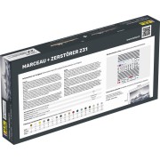 STARTER KIT Twin Set Marceau + Zerstörer Z31, 1/400 - Heller 55009 STARTER KIT Twin Set Marceau + Zerstörer Z31, 1/400 - Heller 55009
