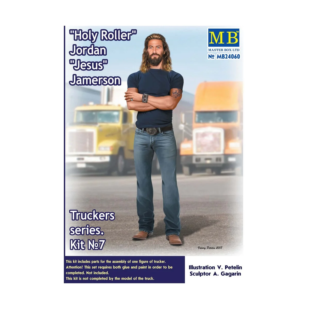 Truckers series"Holy Roller"Jordan"Jesus Jamerson - Master Box Ltd....