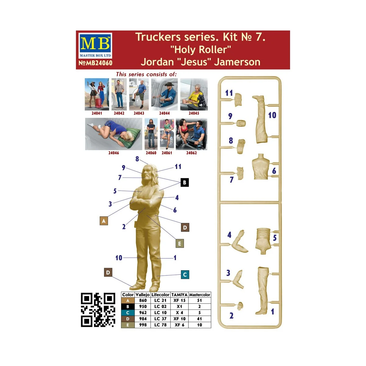Truckers series"Holy Roller"Jordan"Jesus Jamerson, 1/24 - Master Bo...