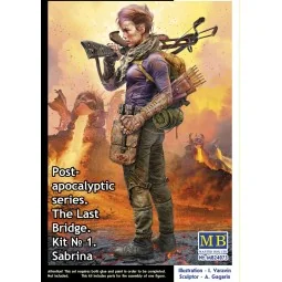 Post-Apocalyptic series. The last bridge. Kit No.1. Sabrina, 1/24 -...