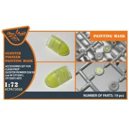 Gloster E28/39 Pioneer painting mask for CP kits CP72001/CP72007, 1...