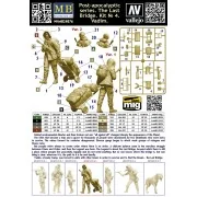 Vadim. Pst-apocalyptic series. The Last Bridge. Kit No.4, 1/24 - Ma...