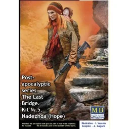 Nadezhda (Hope). Pst-apocalyptic series. The Last Bridge. Kit No.5,...