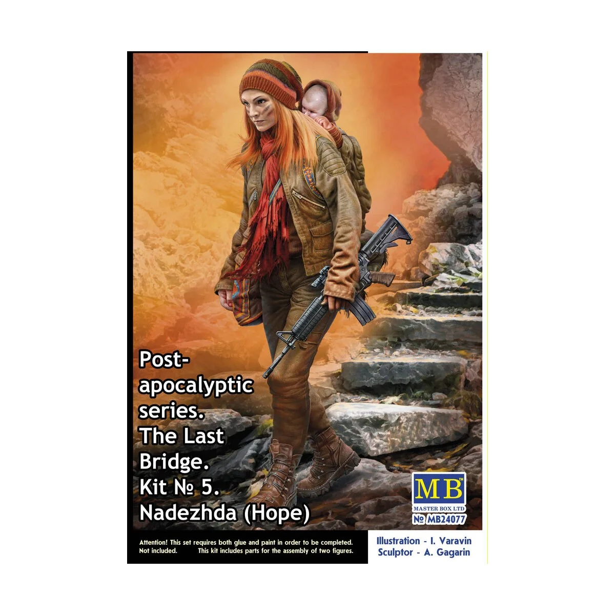 Nadezhda (Hope). Pst-apocalyptic series. The Last Bridge. Kit No.5 ...