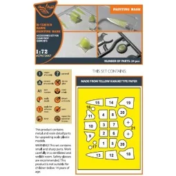 Hawk H-75 M/N/O painting mask for CP kits CP72021/CP72022/CP72029, ...