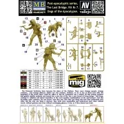 Post-apocalyptic series. The Last Bridge. Kit No. 7. Dogs of the Ap...