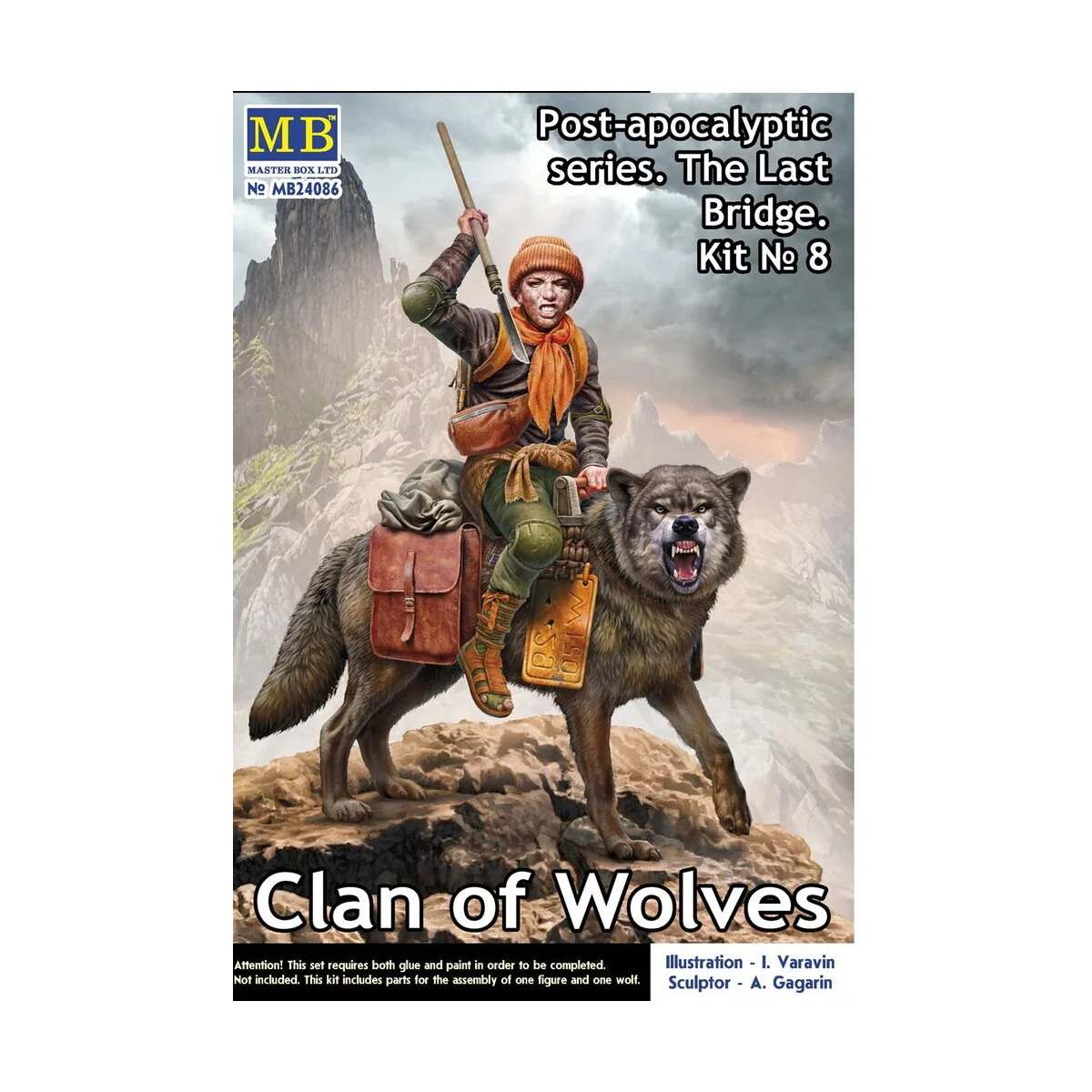 Post-apocalyptic series. The Last Bridge. Kit No. 8. Clan of Wolves...