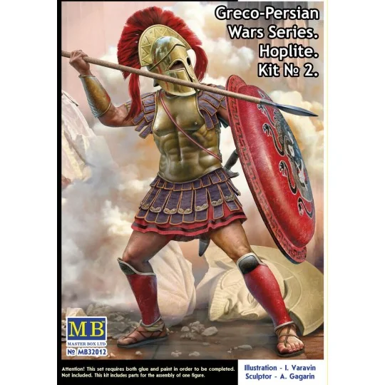 Greco-Persian Wars Series. Hoplite. Kit 2 - Master Box Ltd. 32012