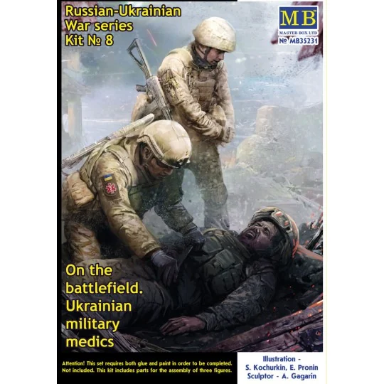On the battlefield. Ukrainian military medics Russian-Ukrainian War...