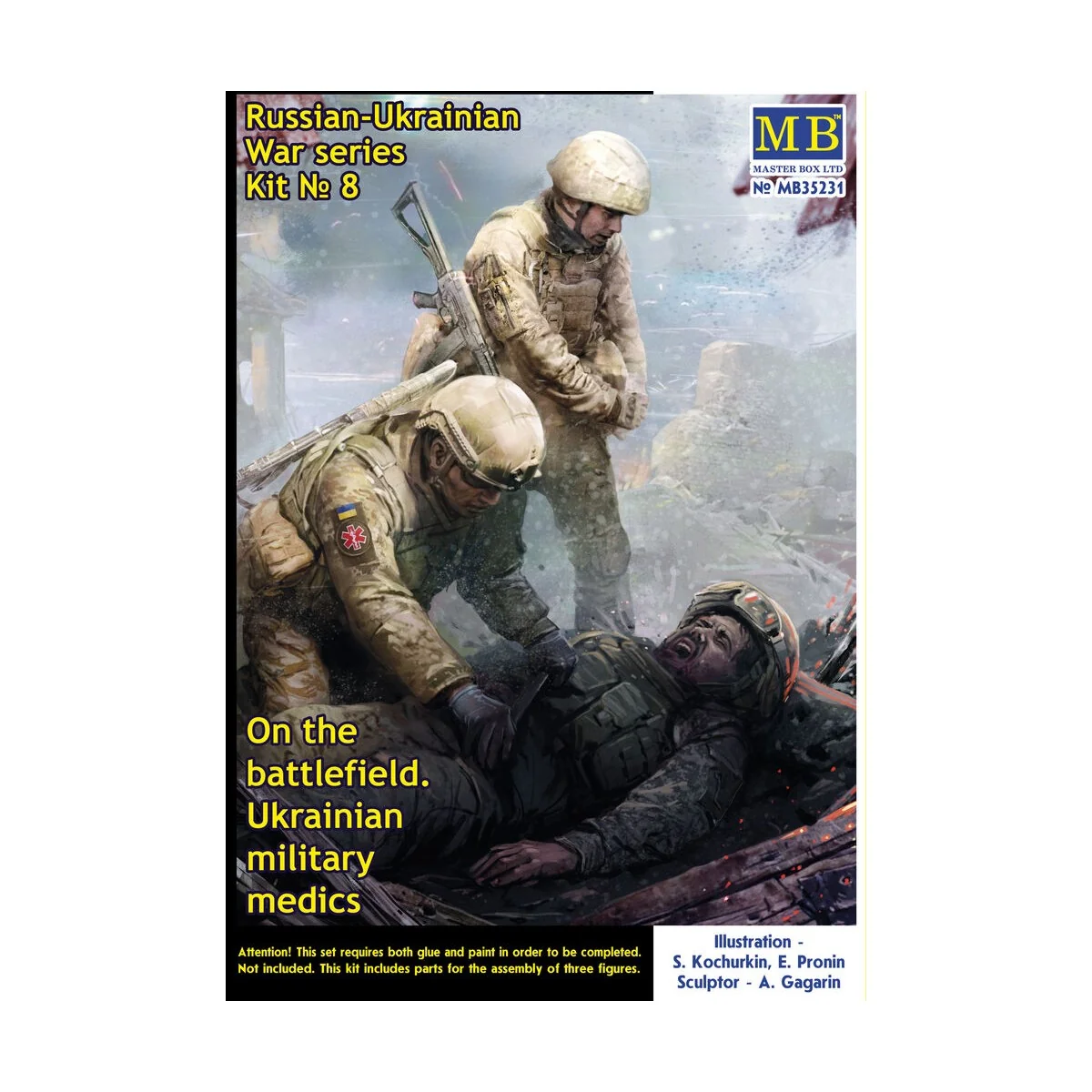 On the battlefield. Ukrainian military medics Russian-Ukrainian War...