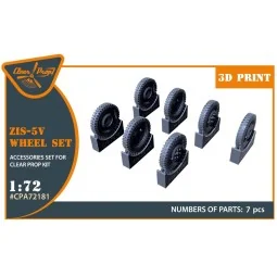 ZiS-5V wheel set, 1/72 - Clear Prop Accessories CPA72181