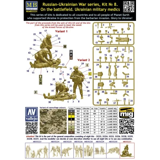 On the battlefield. Ukrainian military medics Russian-Ukrainian War...