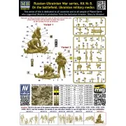 On the battlefield. Ukrainian military medics Russian-Ukrainian War...