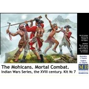 The Mohicans. Mortal Combat. Indian Wars Series, the XVIII century....
