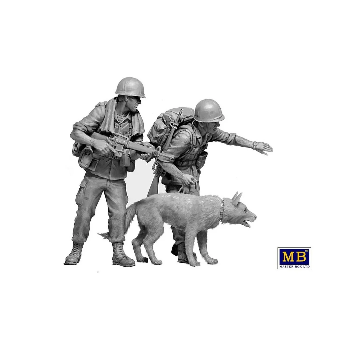 Dog Patrol. Vietnam War series, 1/35 - Master Box Ltd. 35238