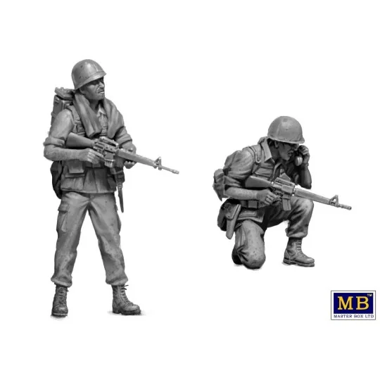Dog Patrol. Vietnam War series - Master Box Ltd. 35238