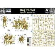 Dog Patrol. Vietnam War series, 1/35 - Master Box Ltd. 35238