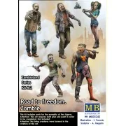 Zombieland Series, Kit No. 2. Road to freedom. Zombie, 1/35 - Maste...