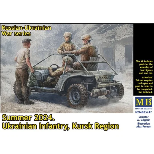 Russian-Ukrainian War series. Summer 2024. Ukrainian Infantry. Kurs...