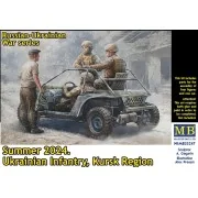 Russian-Ukrainian War series. Summer 2024. Ukrainian Infantry. Kurs...